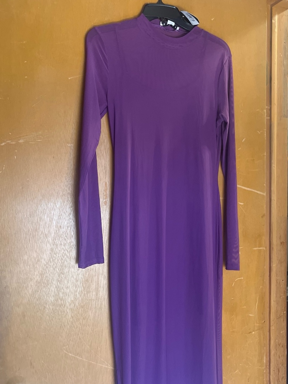 HYFVE Long Sleeve Plum Dress